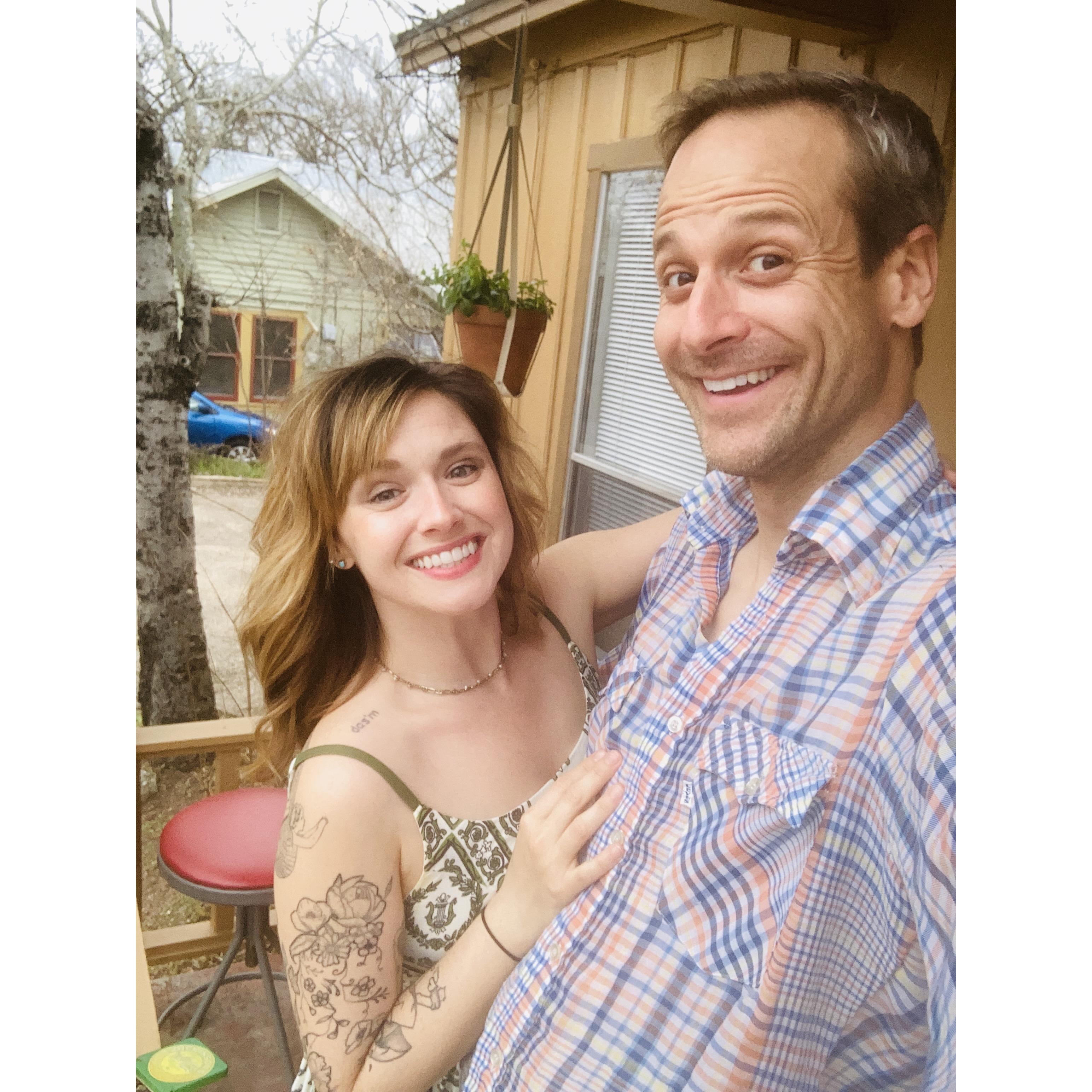 Pre-tintype, a muggy night in Austin