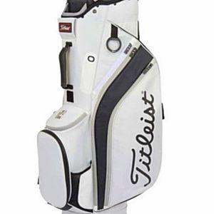 Titleist Cart 14, White Golf Cart Bag