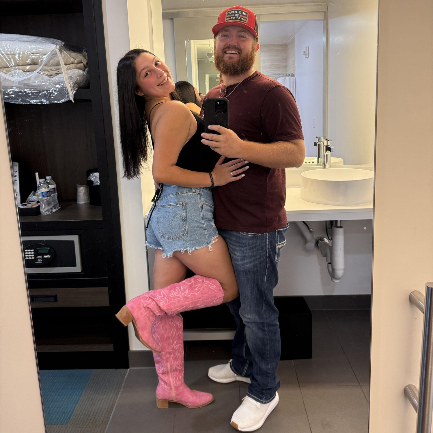 Our first weekend on 7th after we got engaged.