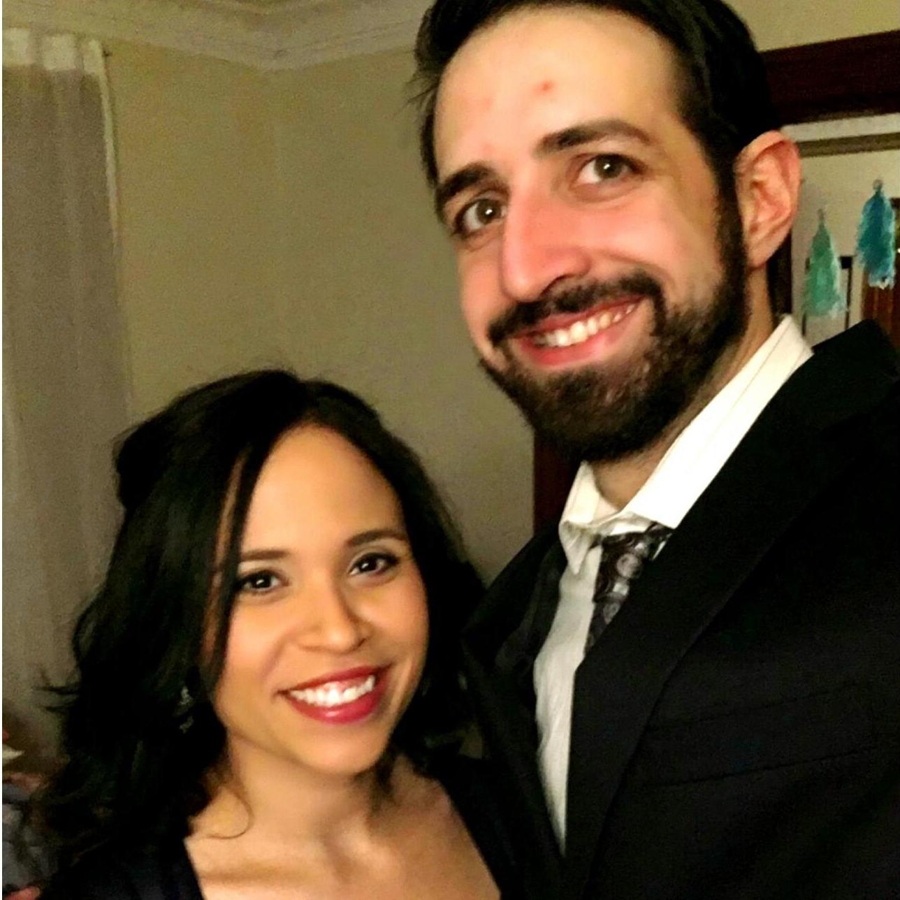A picture of us the night we went to a Prom for charity.