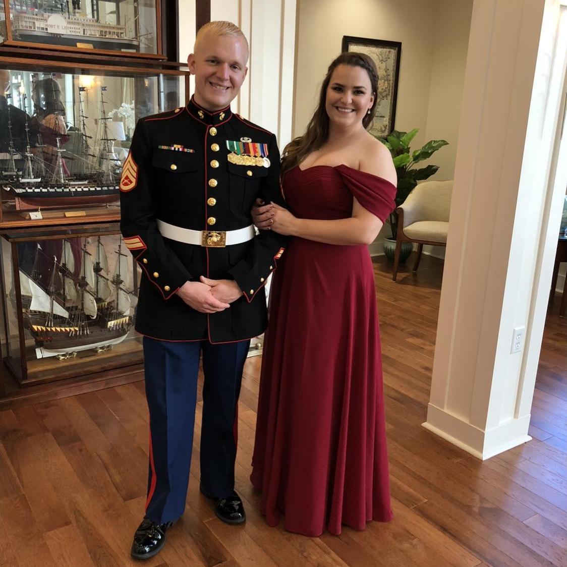 Our second Marine Corps ball, November 2018