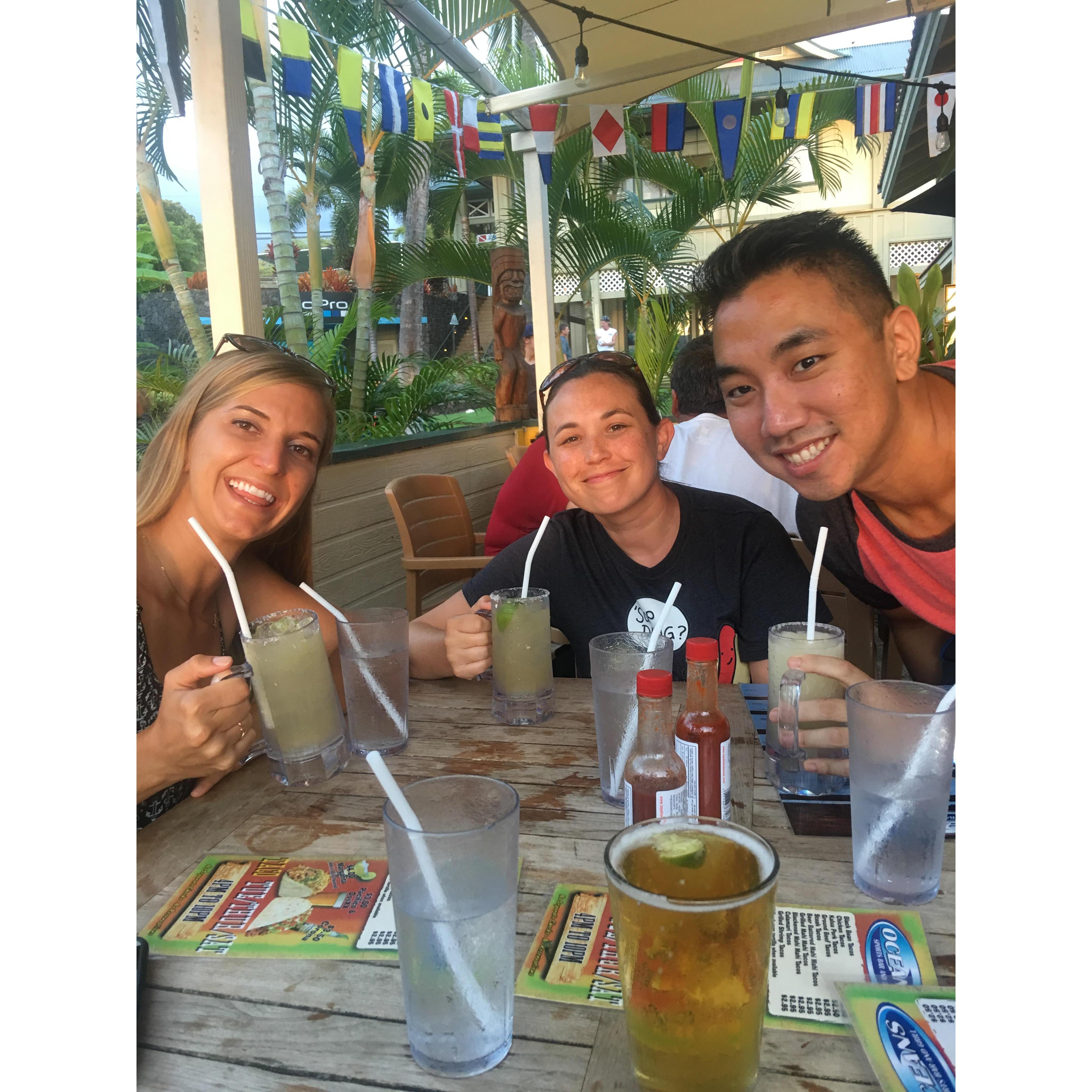 Taco Tuesday at Ocean's with Sara and Steven