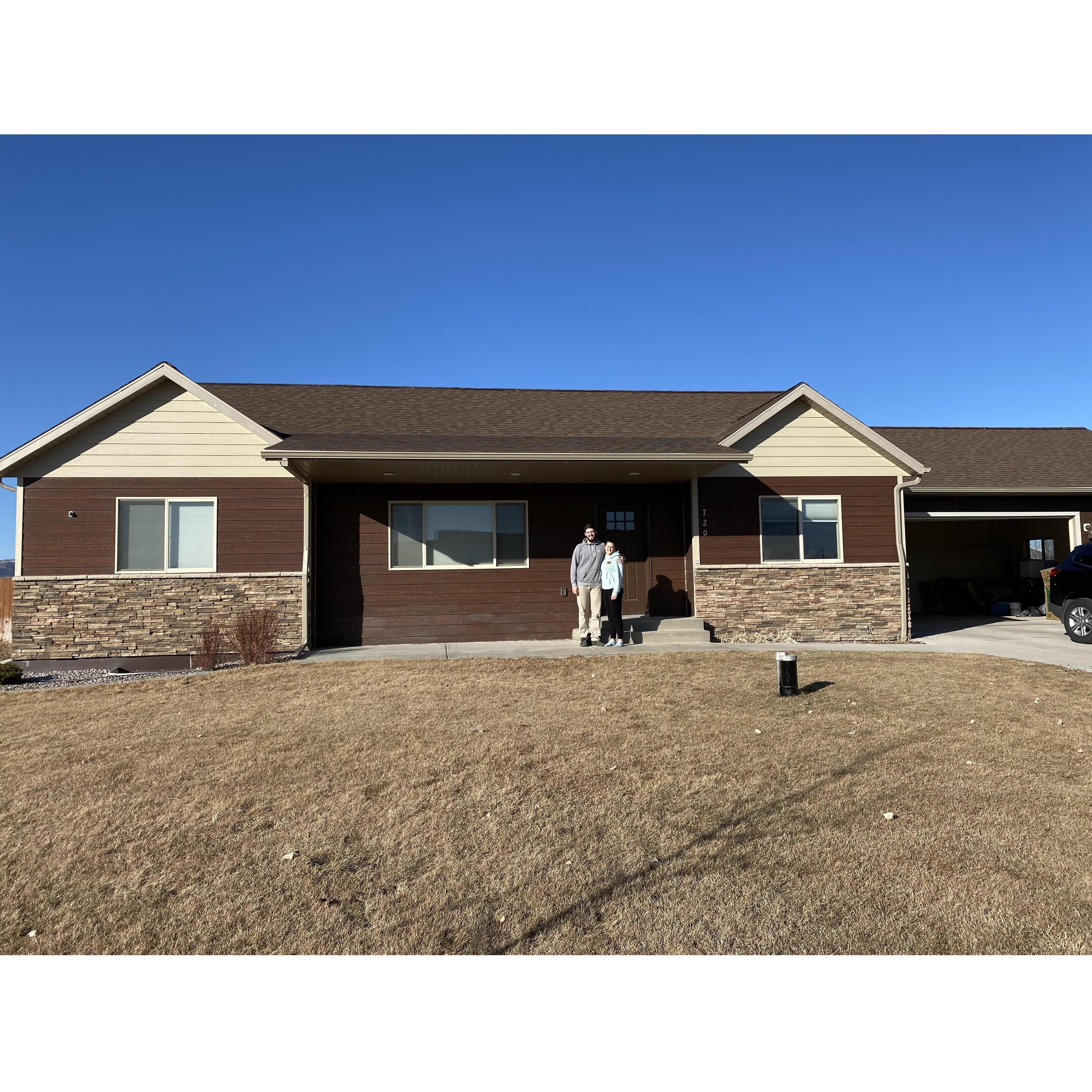 Bought our first house!