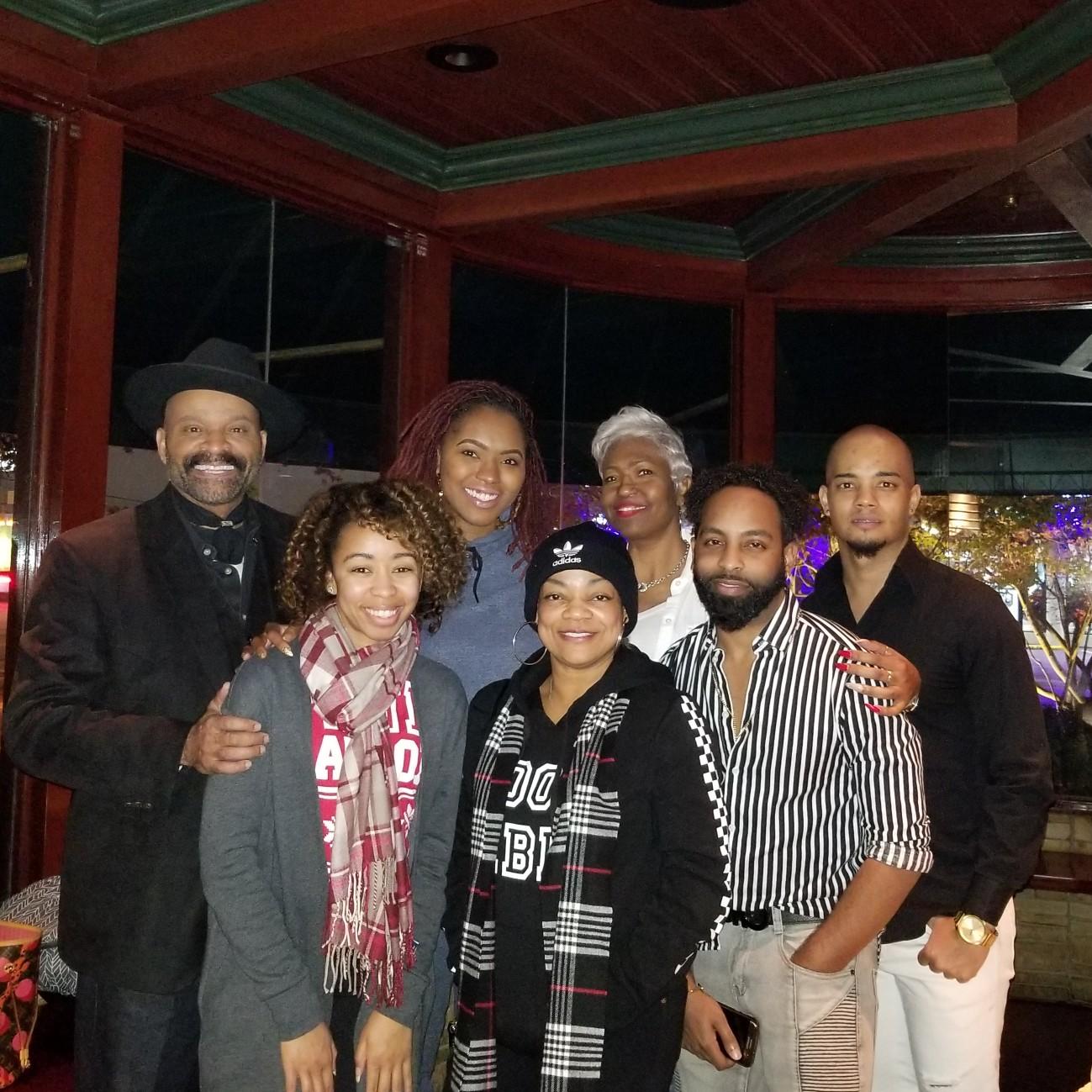 Gathering @ Houston's restaurant. 2018.