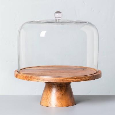 Wood & Glass Cake Storage - Hearth & Hand™ with Magnolia