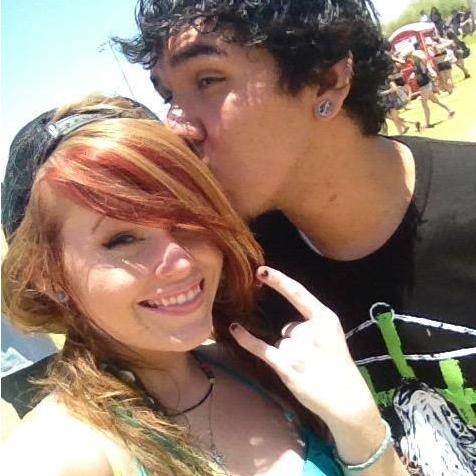We started talking because of our common taste in music and one of our first dates was actually Warped Tour 2014. What can I say, he fell in love with the girl at the rock show. .