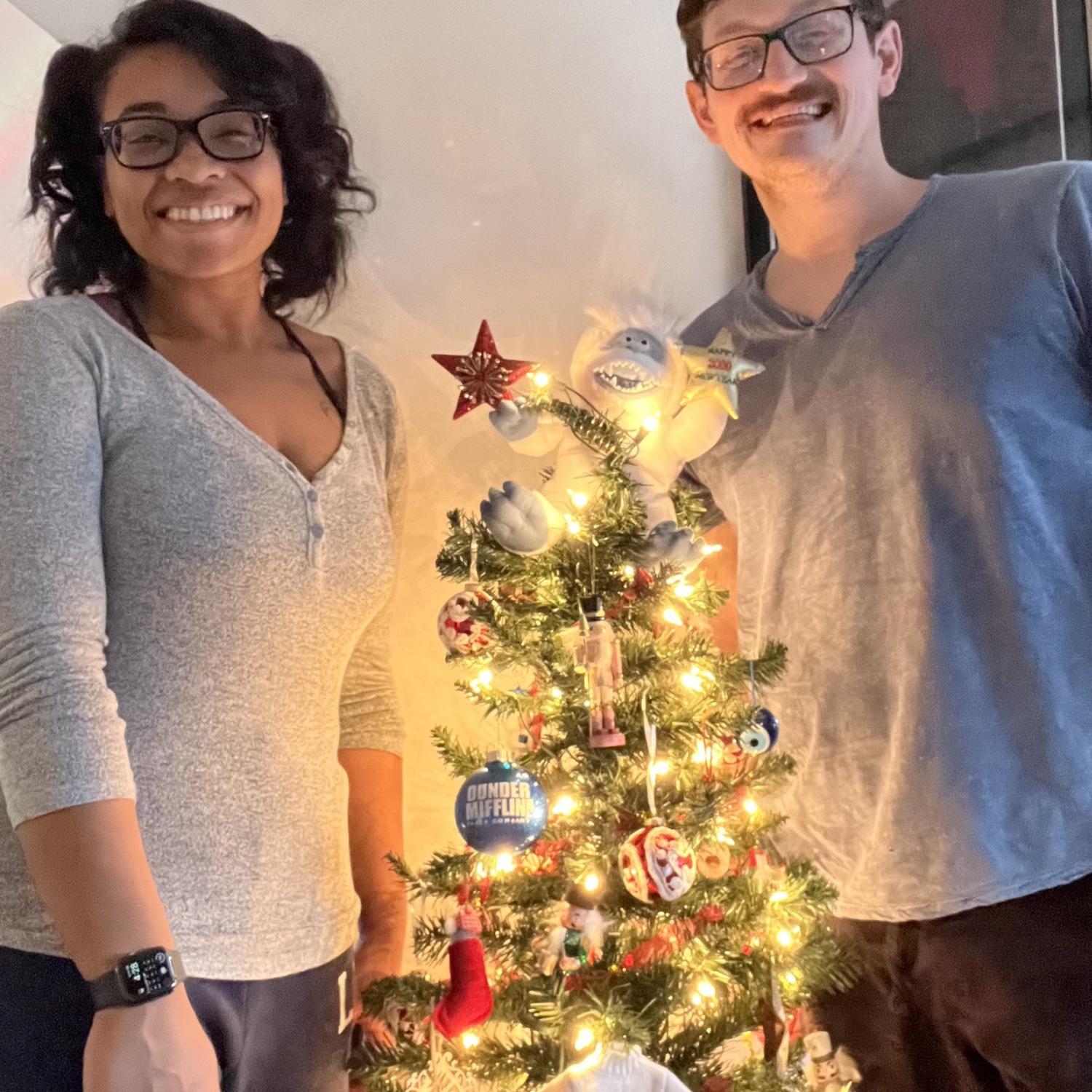 Merry Christmas from our first real tree!!!