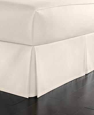 Queen Cotton Pique Bedskirt