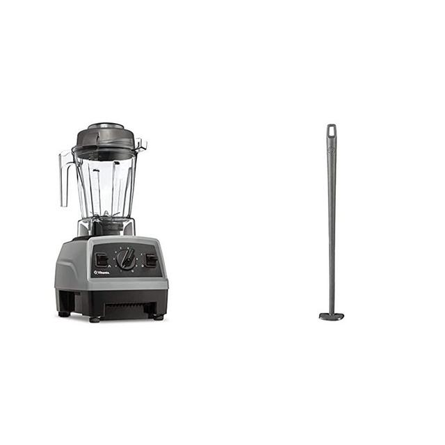 Vitamix E310 Explorian Blender, Professional-Grade, 48 oz. Container, Slate & Blade Scraper Accessory, Grey