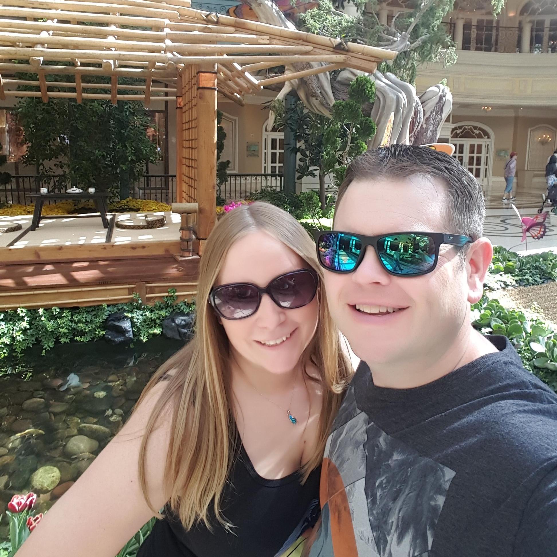 One of many pictures in Vegas!
