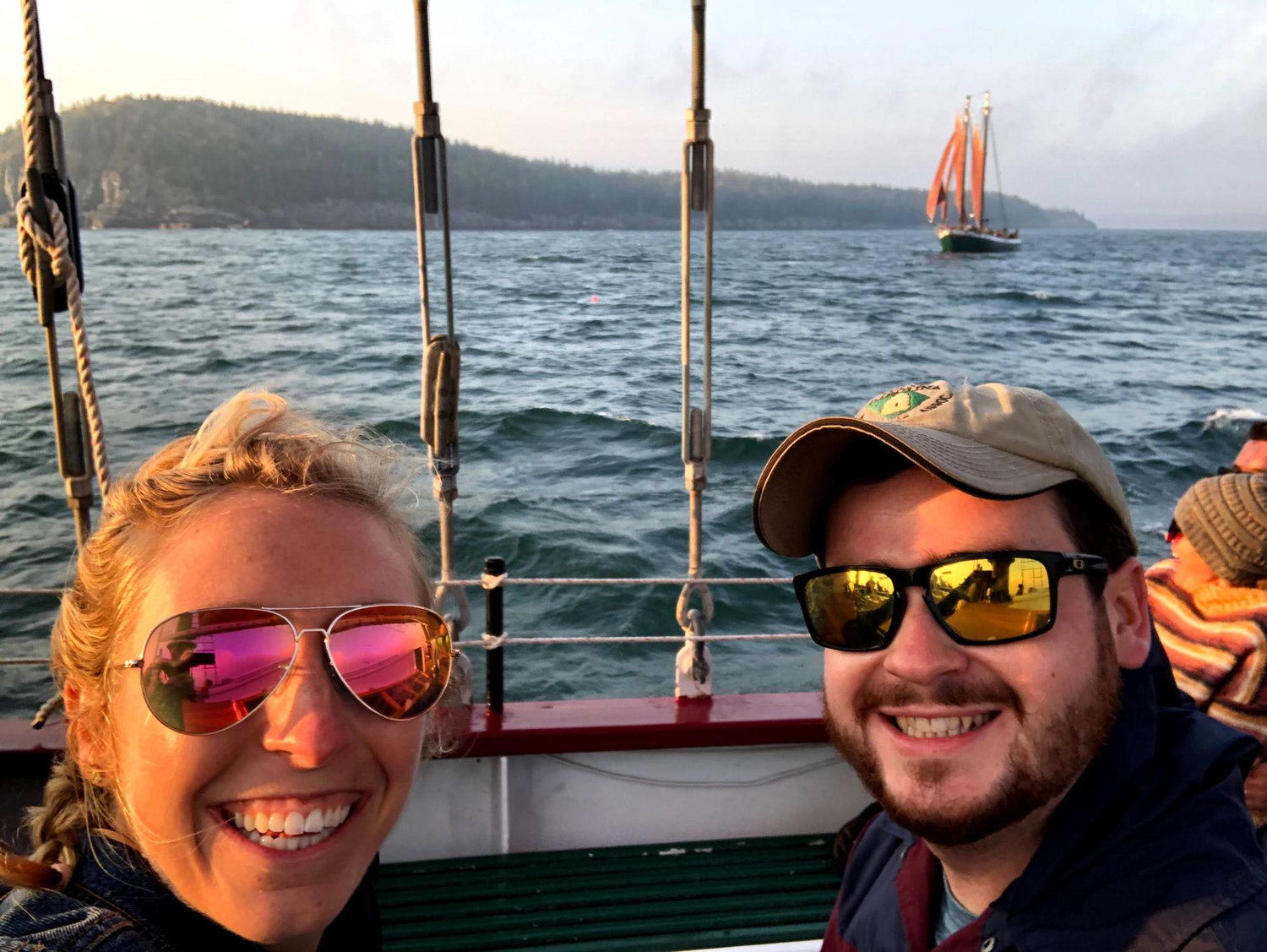 Sunset cruise in Bar Harbor