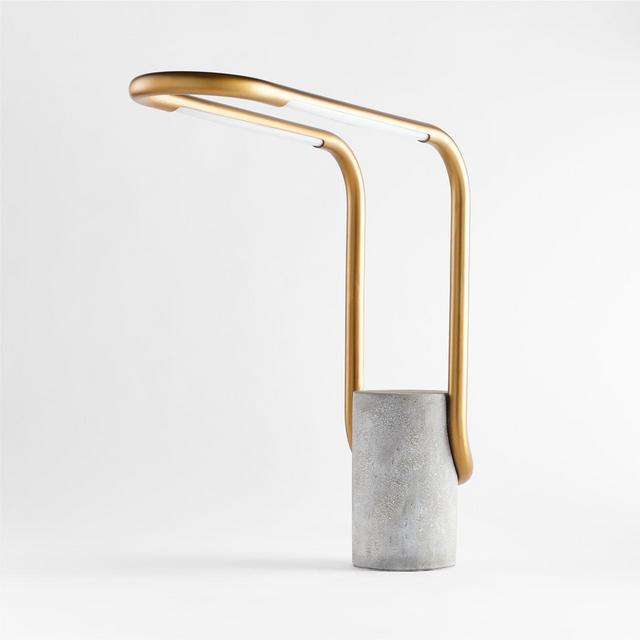 Beau LED Brass Task Lamp
