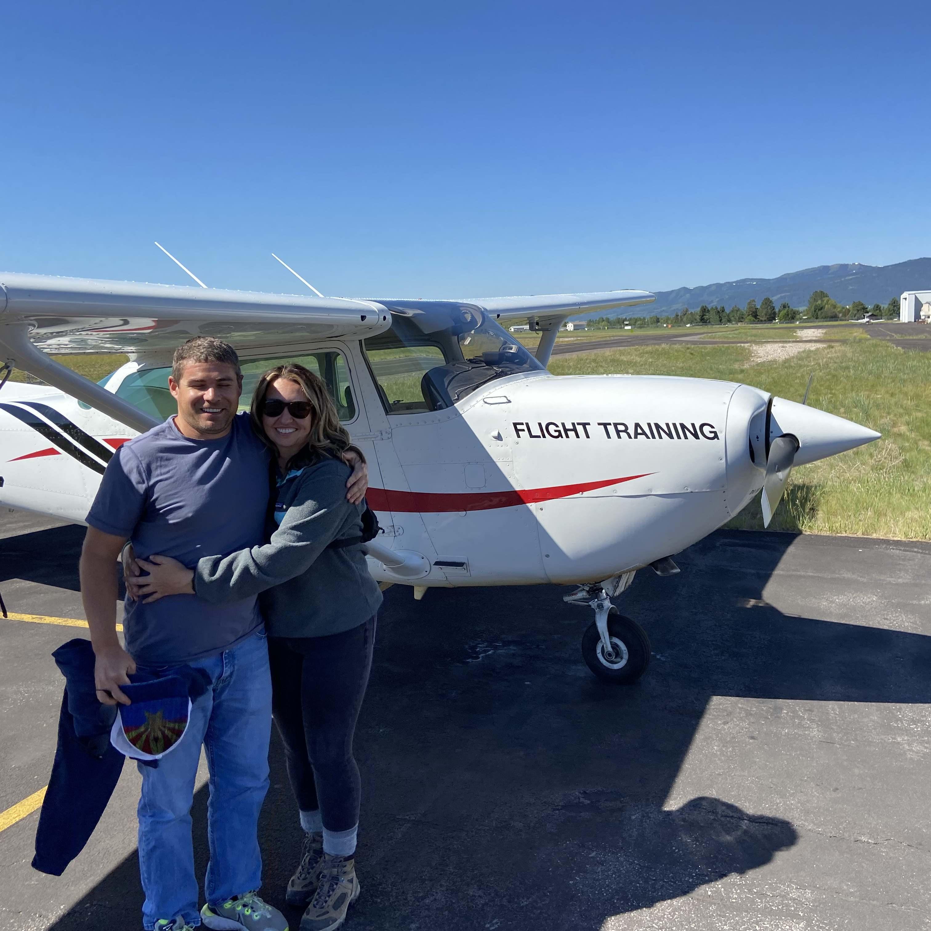 West Yellowstone trip - a birthday flight!