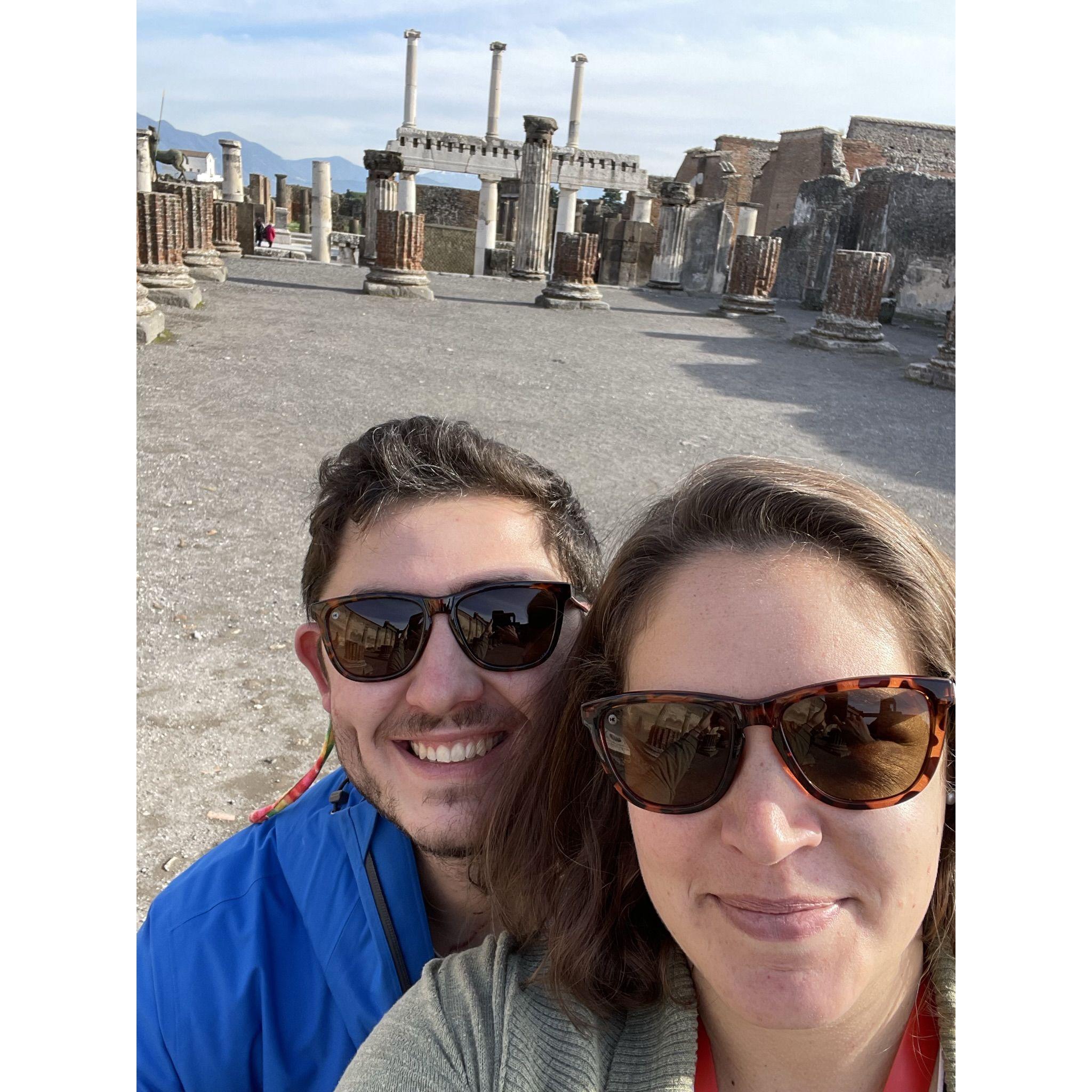 November 2022. Pompeii Ruins, Italy.