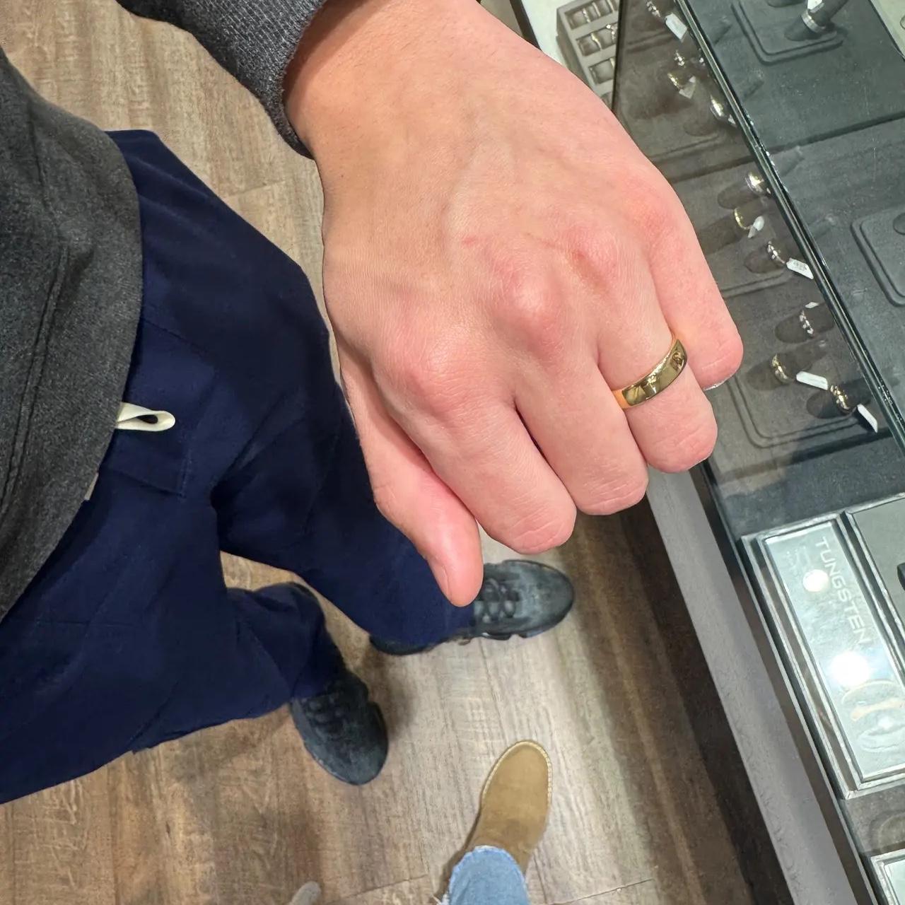 The day we went ring shopping at a local ring shop! This was such a dreamy experience and Brennan knew exactly what I would love before I met him there