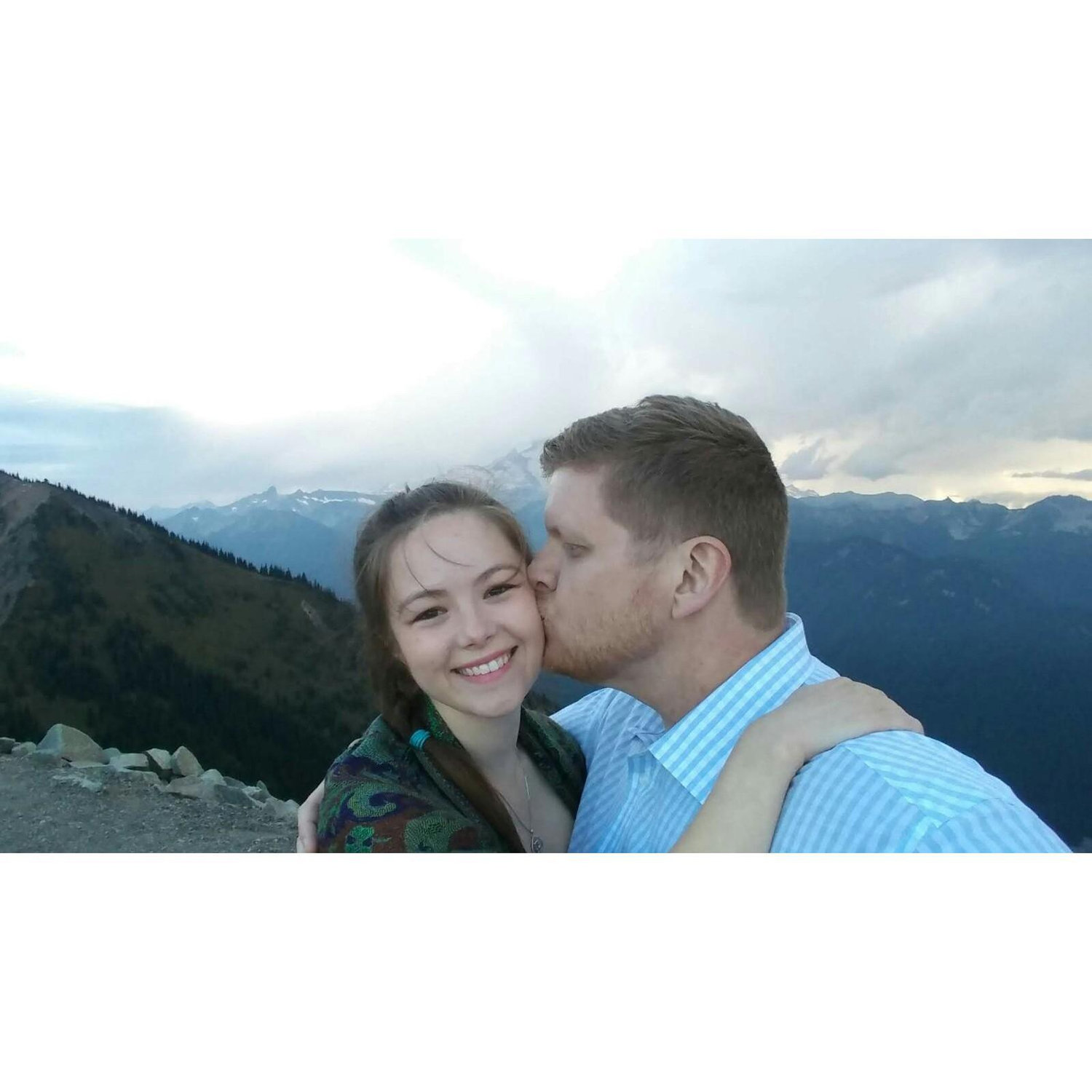 David & Shannon's wedding up on Crystal Mountain, September 2018