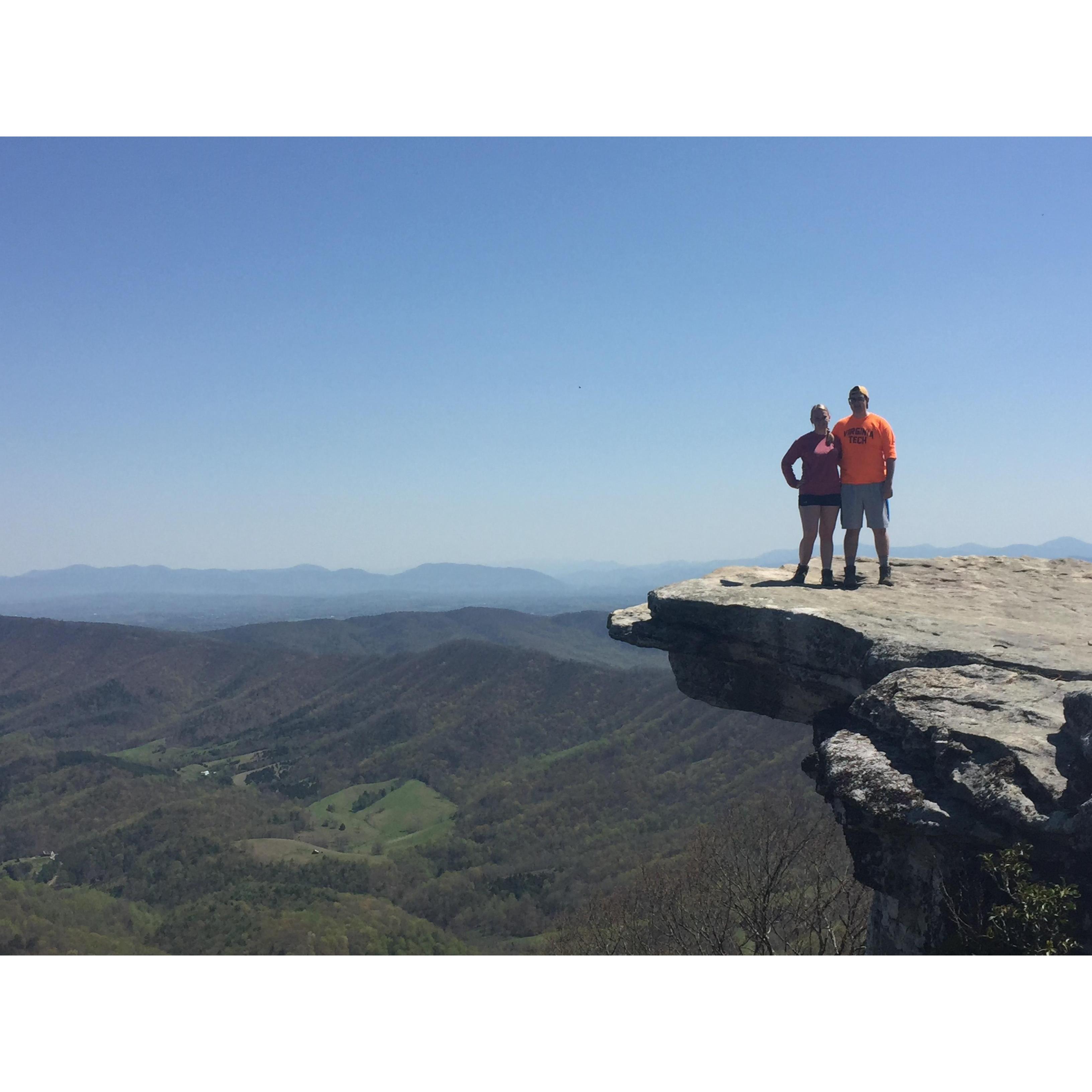 More Blacksburg adventures! McCaffe's Knob, 2018