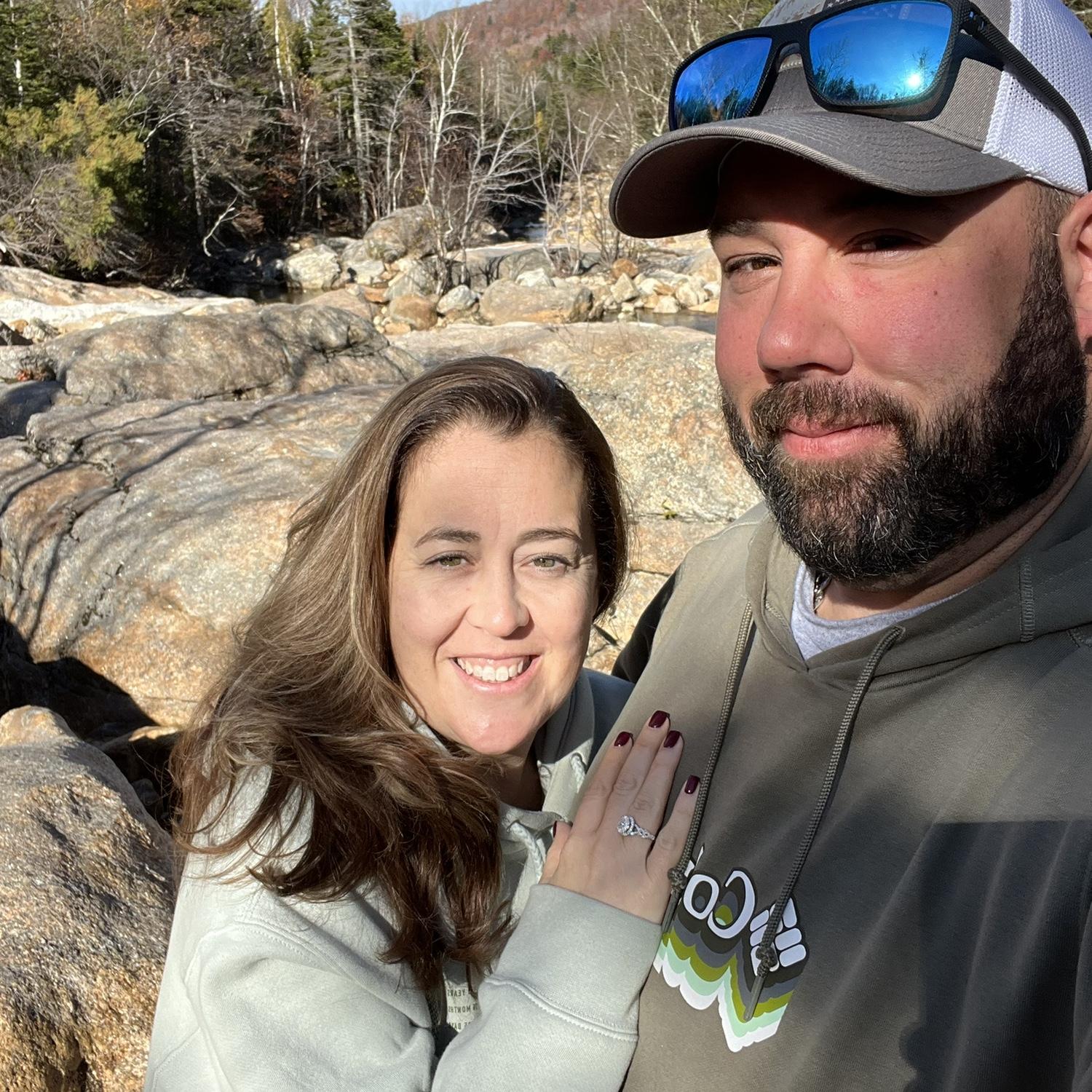 The spot we got engaged