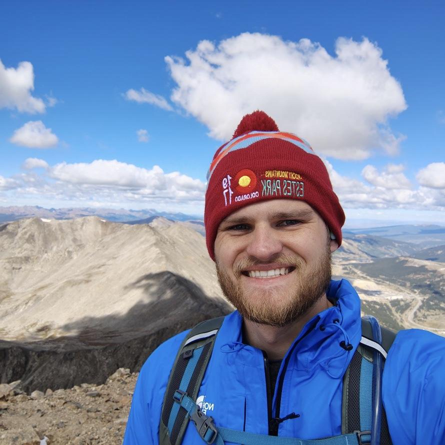 Decalibron hike (four 14,000 ft peaks). Charlie has become quite the mountaineer. Ask him all about his hikes.