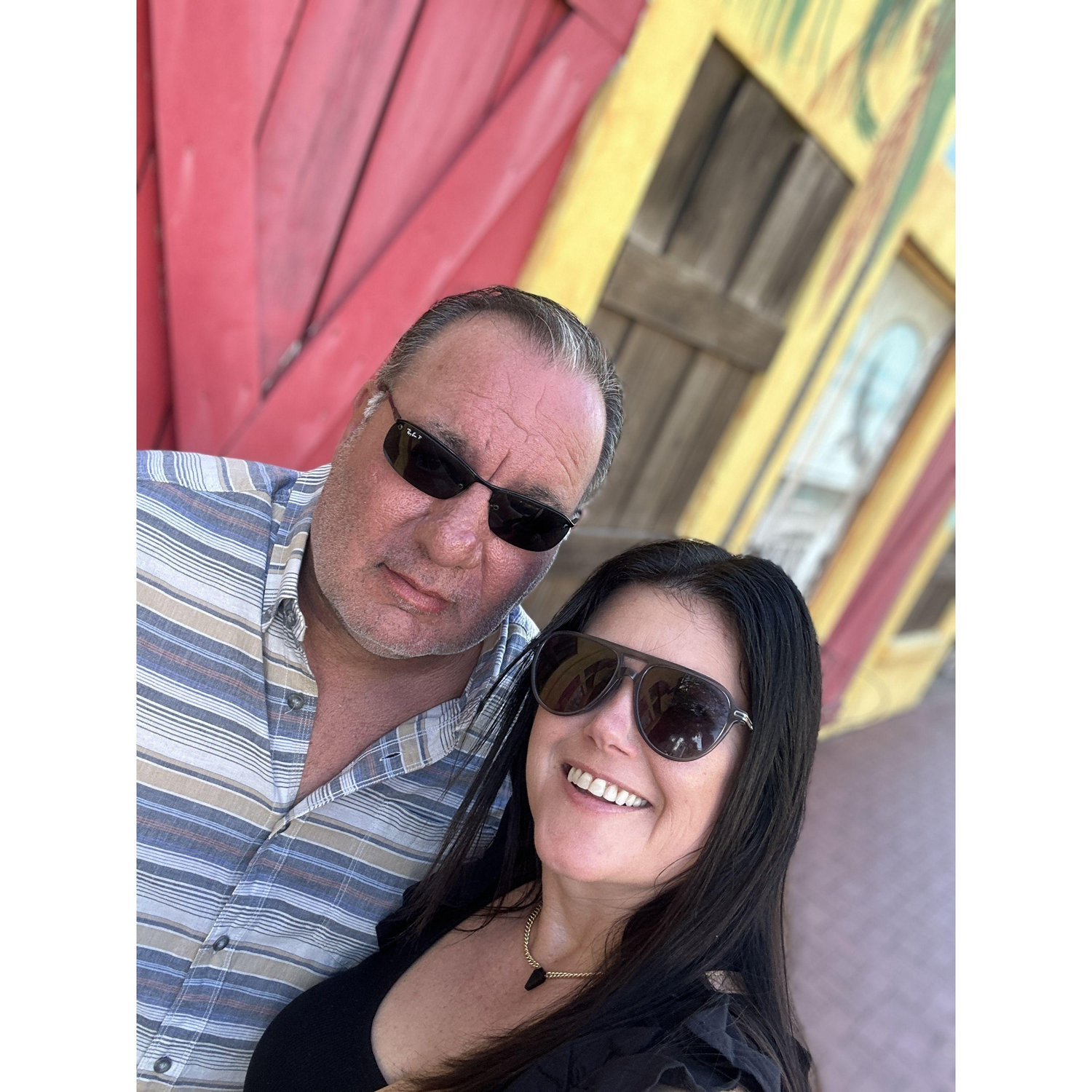 Our most recent trip to Key West, after breakfast at Blue Heaven