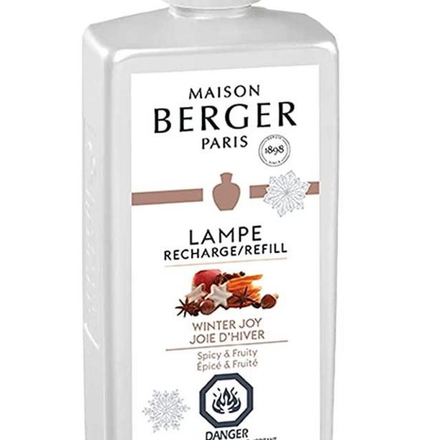MAISON BERGER Winter Joy Lampe Berger Refill for Home Fragrance Oil Diffuser, 16.9 Fluid Ounces-500 milliliters