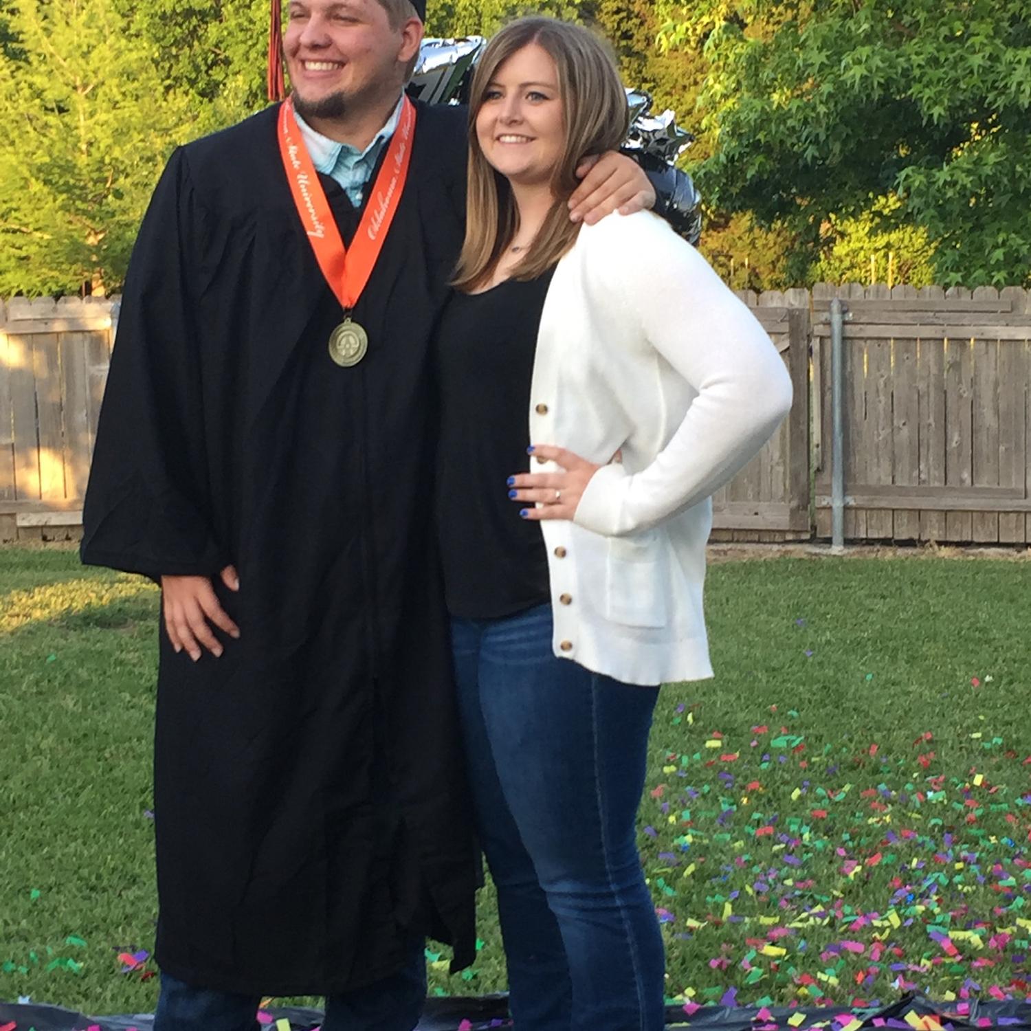 Wades undergraduate graduation! (2020)