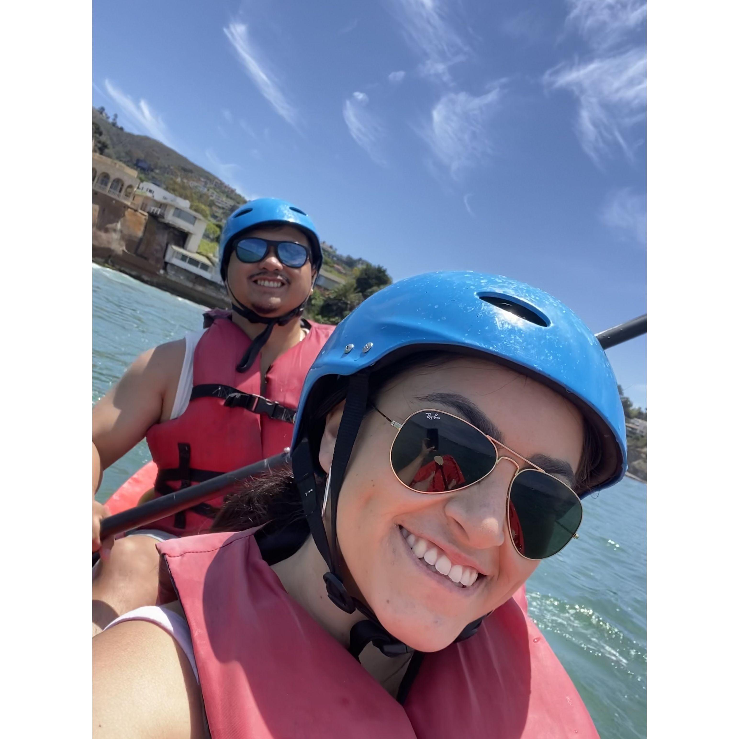 Kayaking in La Jolla