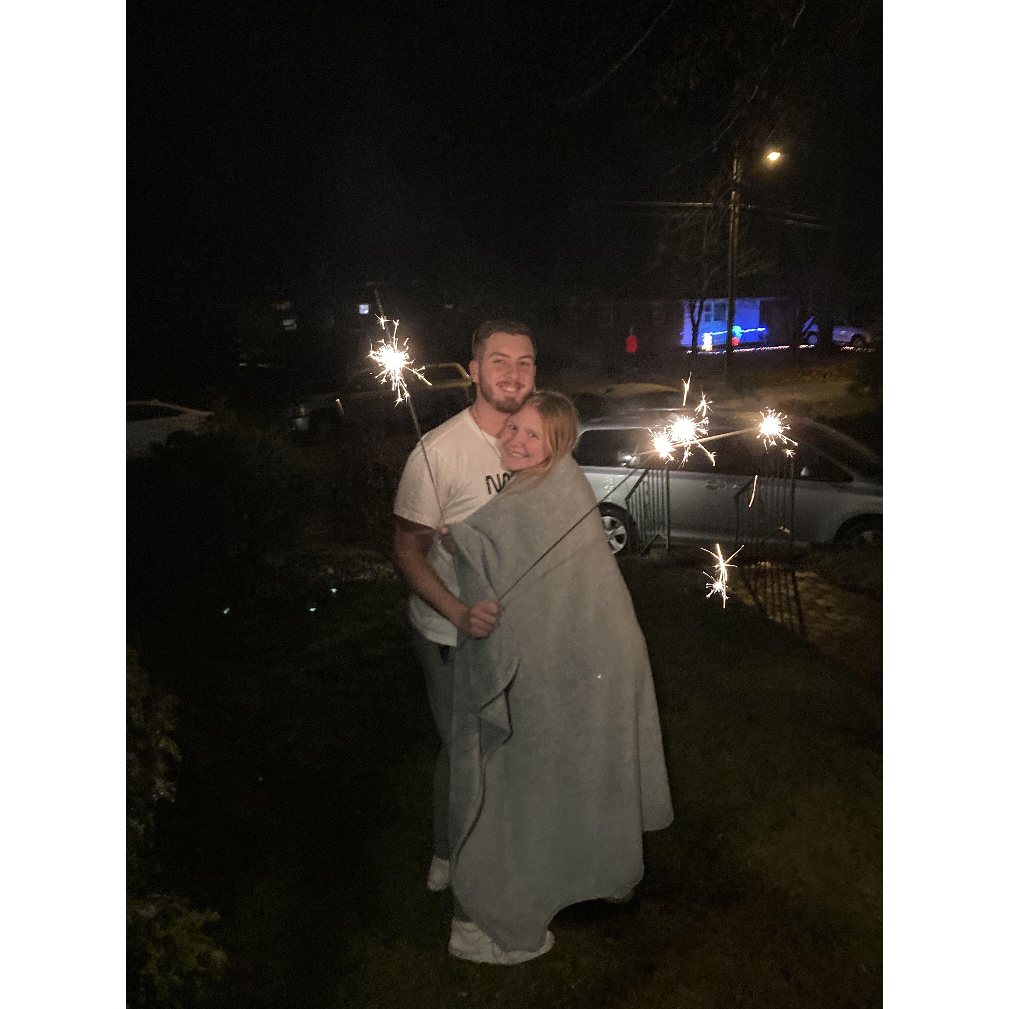 First New Year's Eve together