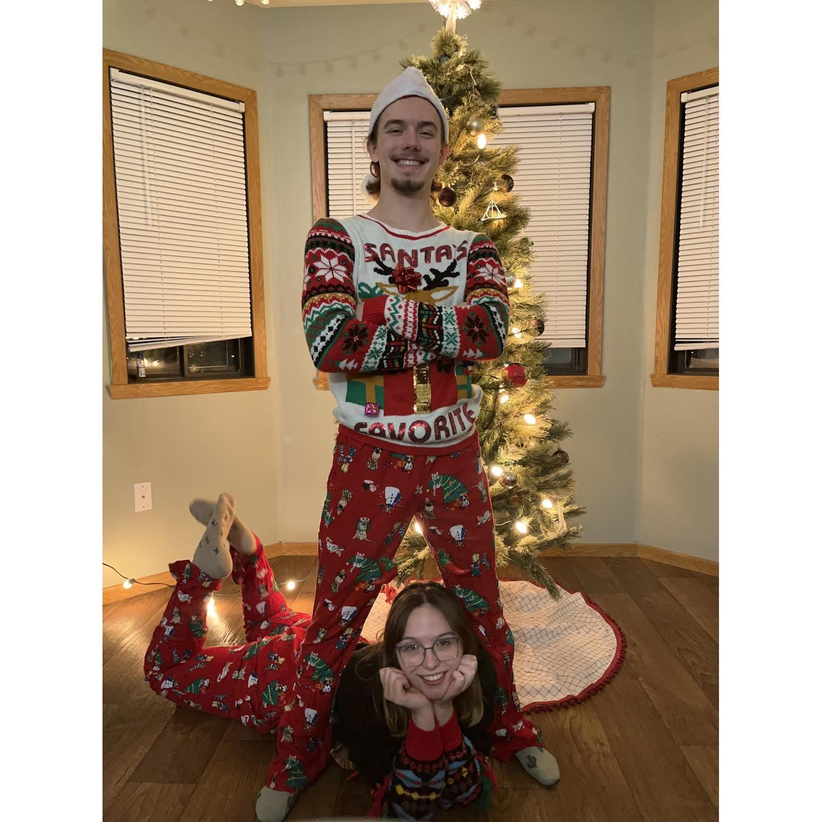 Where the Christmas cards took a wacky turn