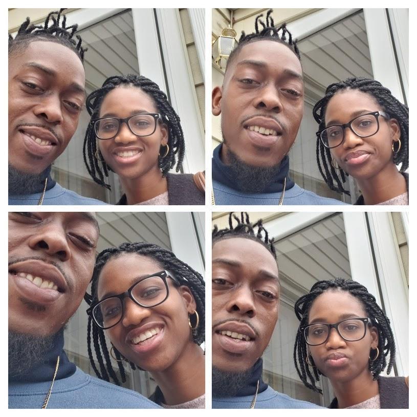 Being silly like always...Date night