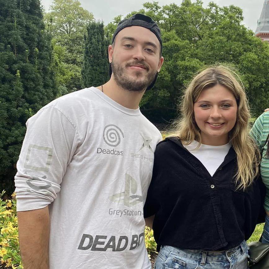 Double date for the bride and groom!