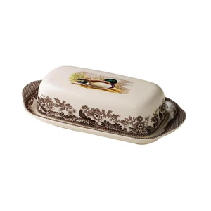Spode Festive Fall Collection Woodland Covered Butter Dish | Dillard's