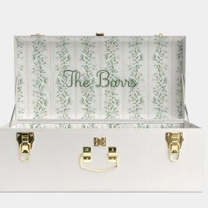 Petite Bridal Trunk: White with Darling Dogwood