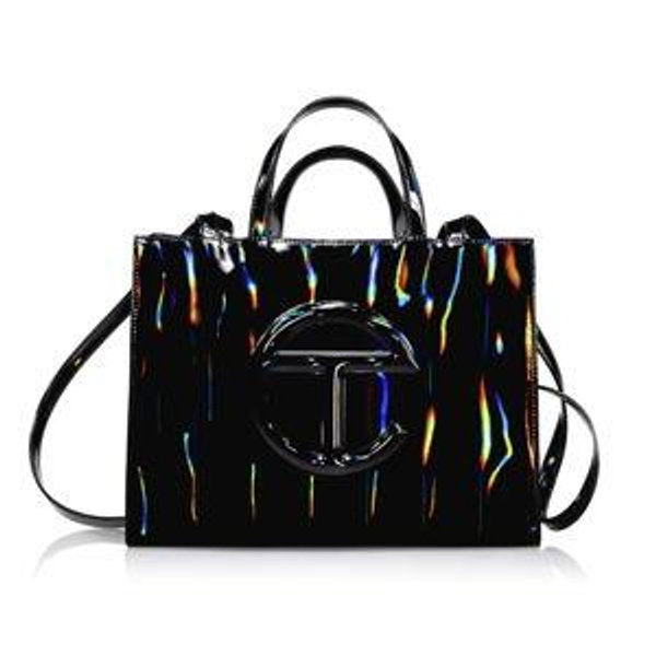 Medium Telfar Bag - Black Rainbow