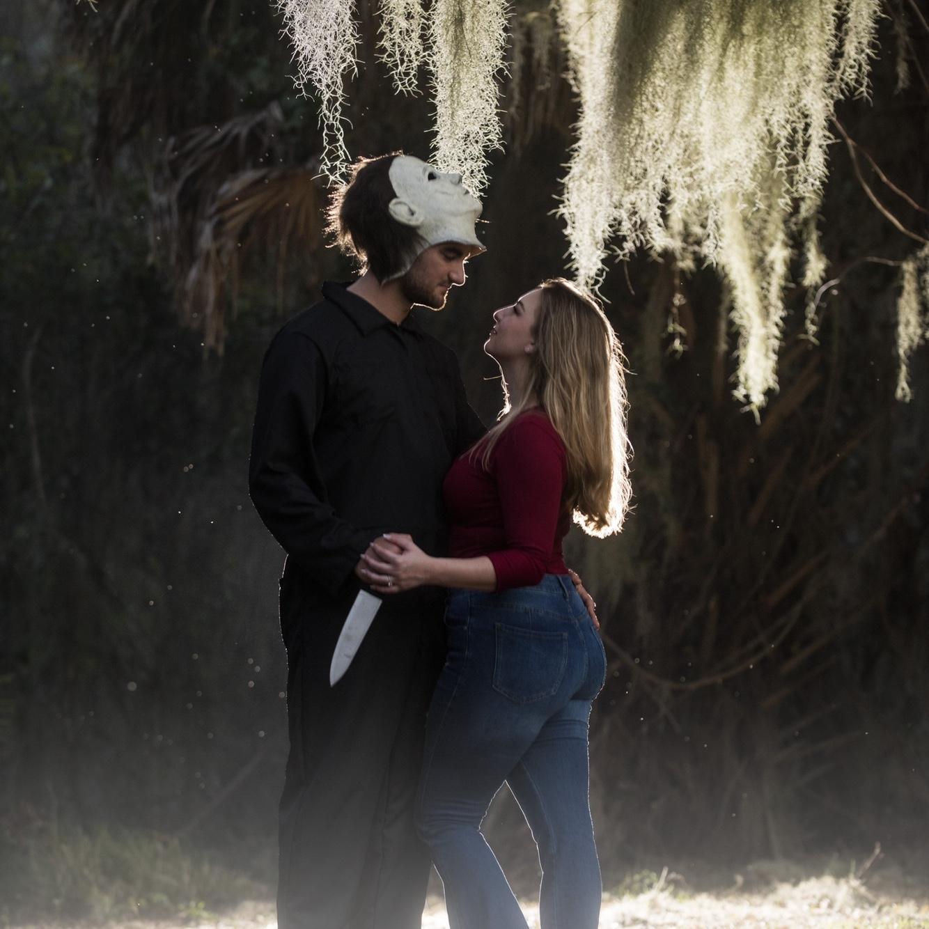 Spooky Engagement Session with Billy D!