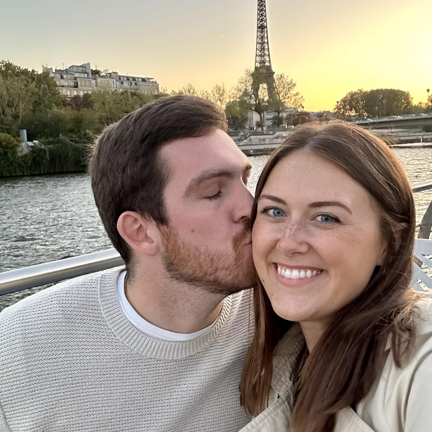 Sunset in Paris