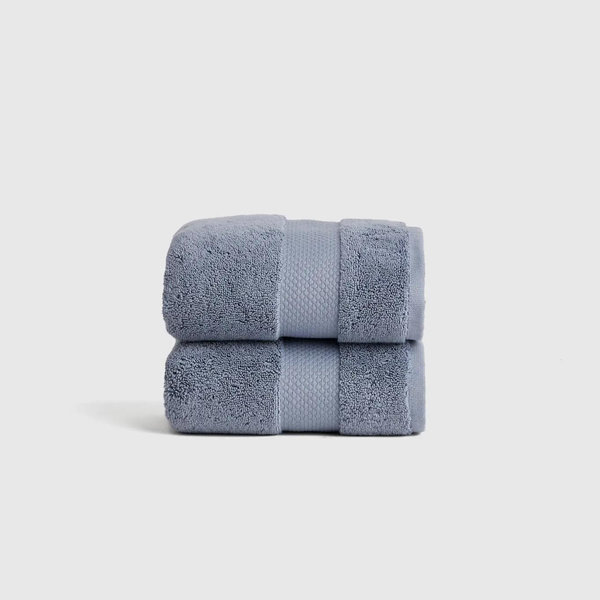 Turkish Ultra Plush Hand Towel (Set of 2) - Mineral