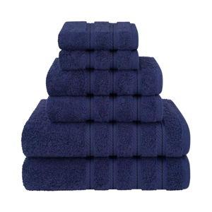 American Soft Linen Luxury Turkish 6 Piece Towel Set, 100% Cotton Soft Absorbent Bath Towels for Bathroom