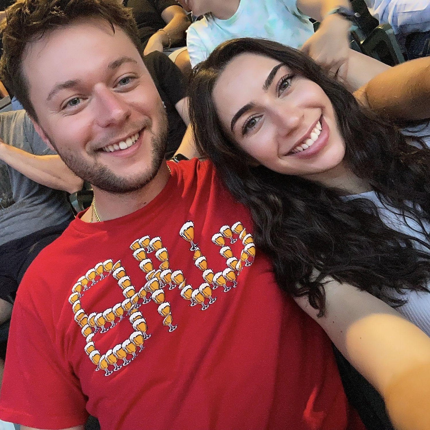 Our first of many concerts together (Chris Stapleton)