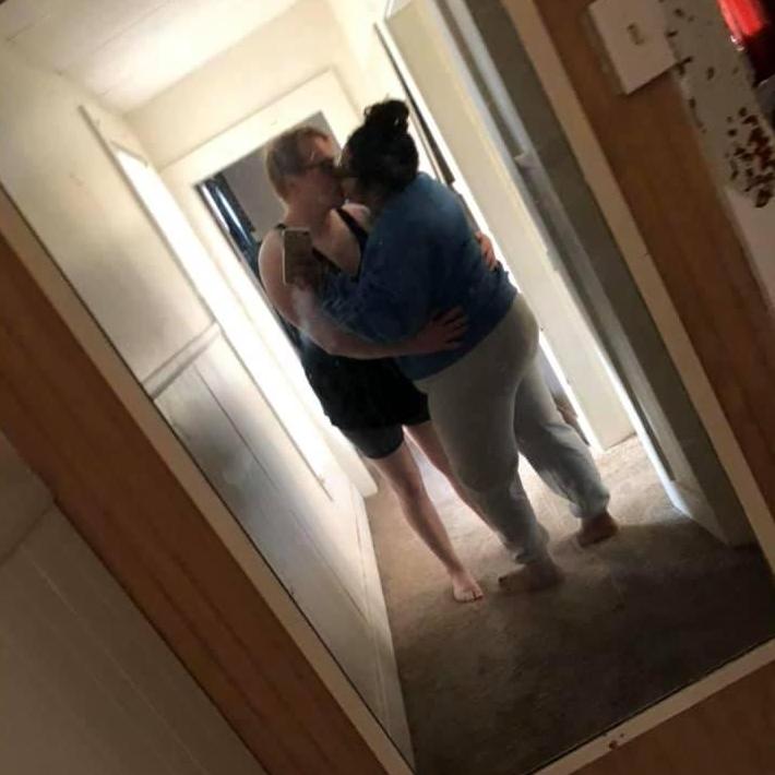 Our first picture together, EVER
