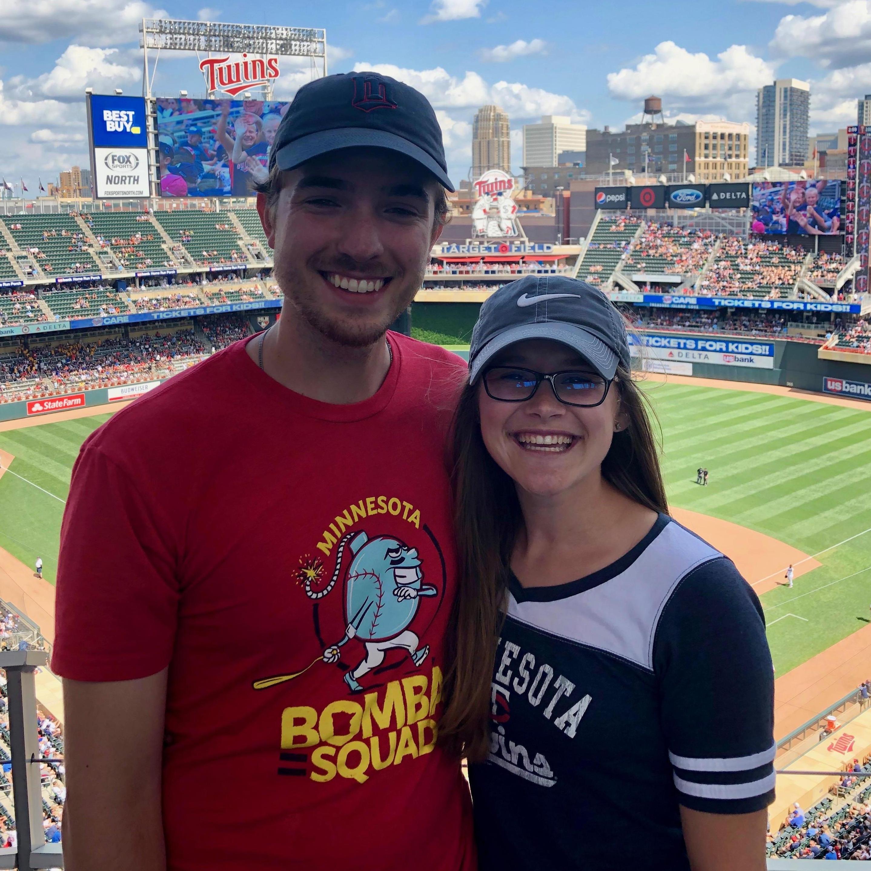 First Twins game together!