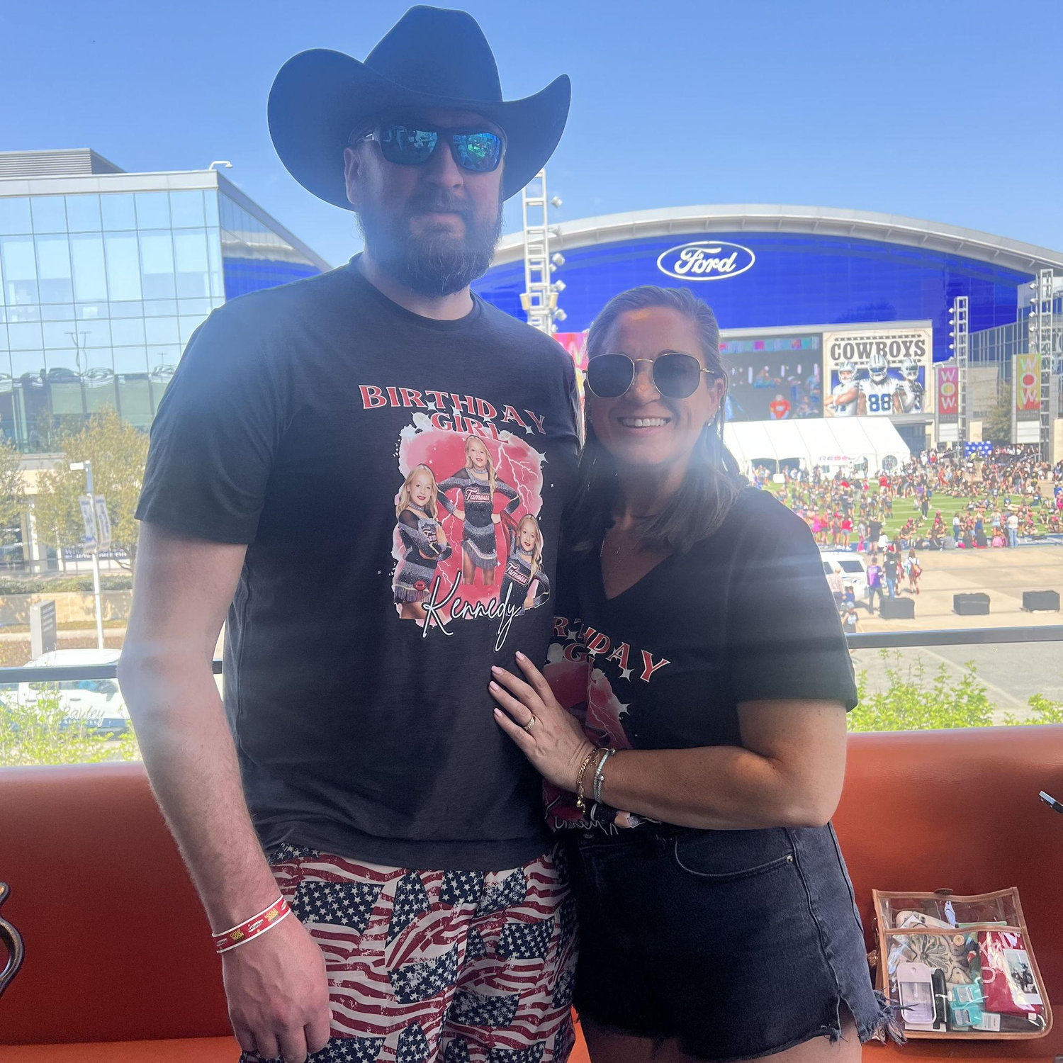 Outside The Star in Dallas, Texas.