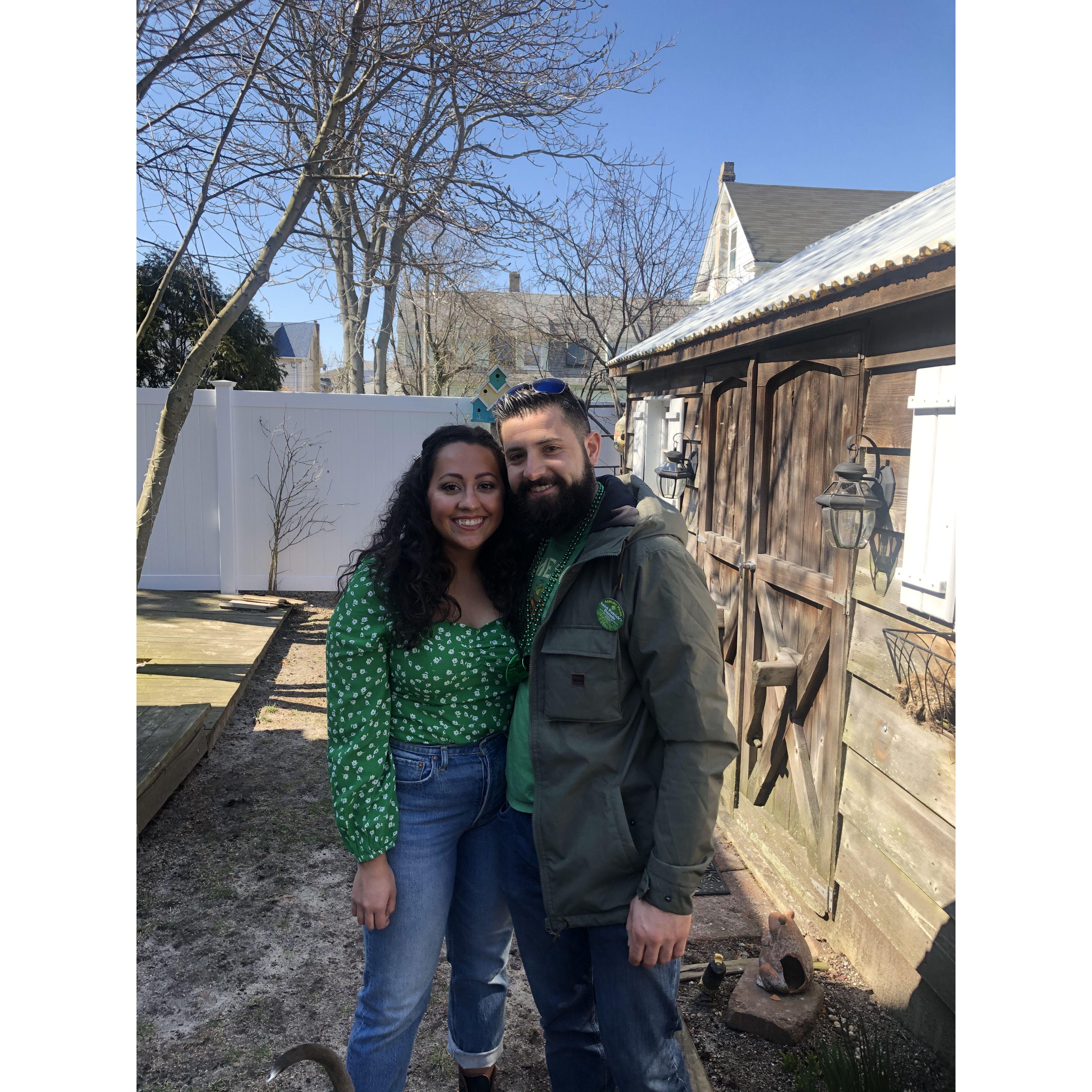 Our first picture together.