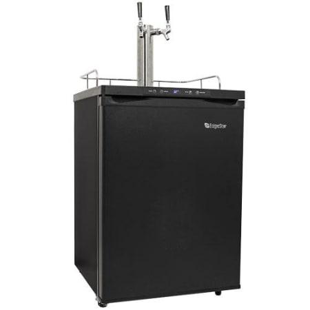 24 Inch Wide Freestanding Double Tap Kegerator with Digital Display