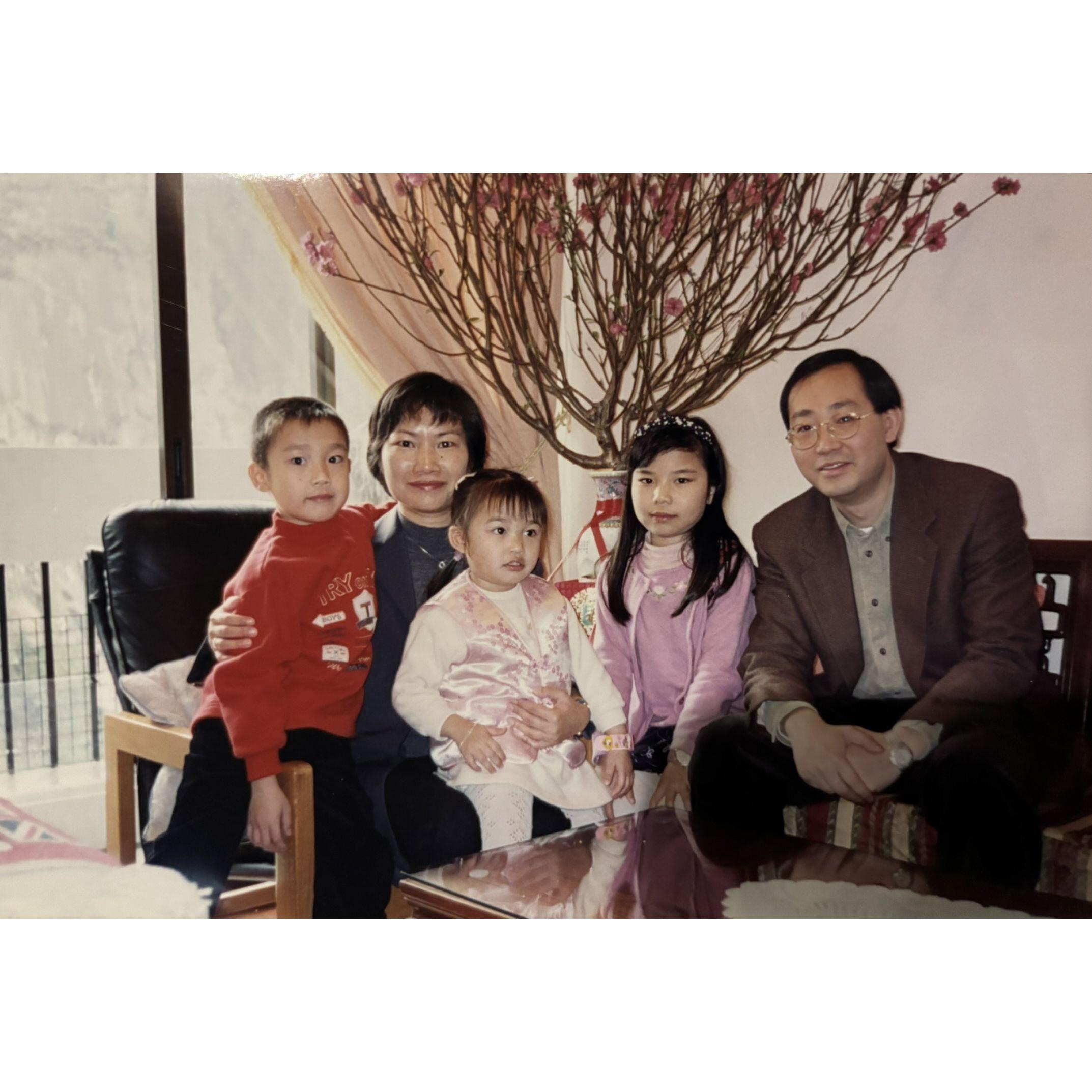 The bride’s family - Chinese New Year 2002