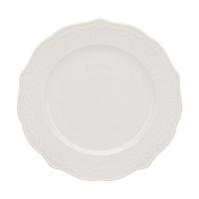 Ever Porcelain Salad Plates, Set of 6 - White