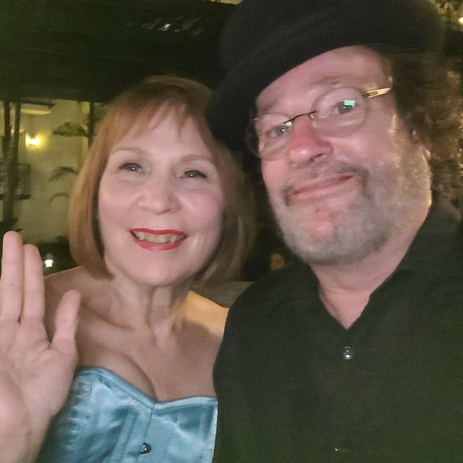 Enjoying our love over cocktails at Gaylord Opryland in Nashville.