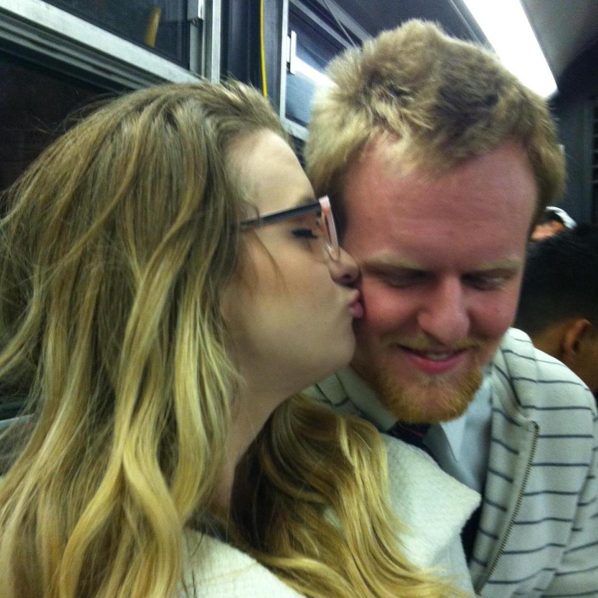 Taking Muni back to the apartment after one too many.