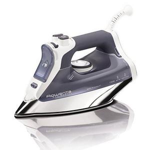 Rowenta DW8080 Pro Master 1700-Watt  Micro Steam Iron Stainless Steel Soleplate with Auto-Off, 400-Hole, Blue