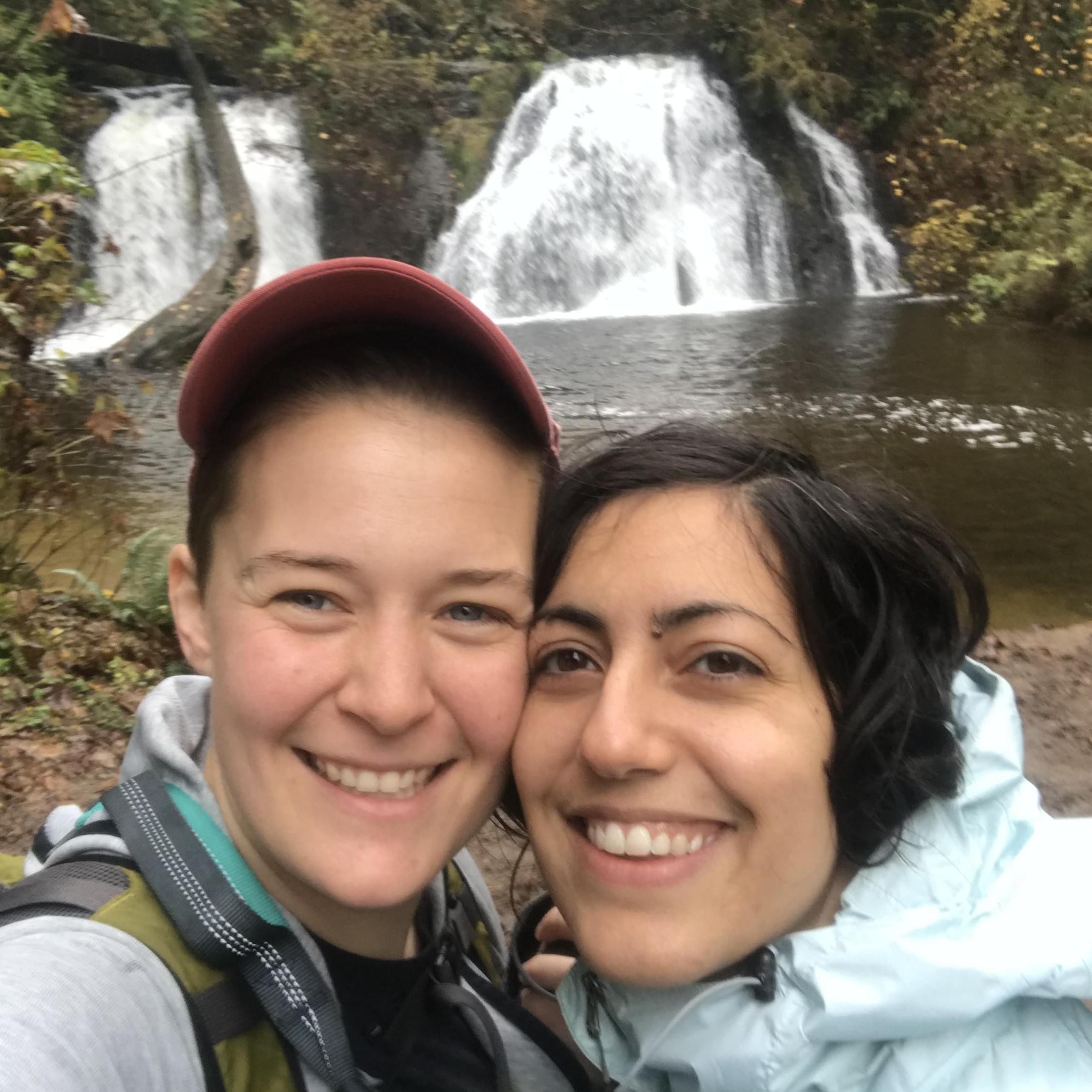 Hiking at Cherry Creek Falls; Duvall, Washington, Fall 2019